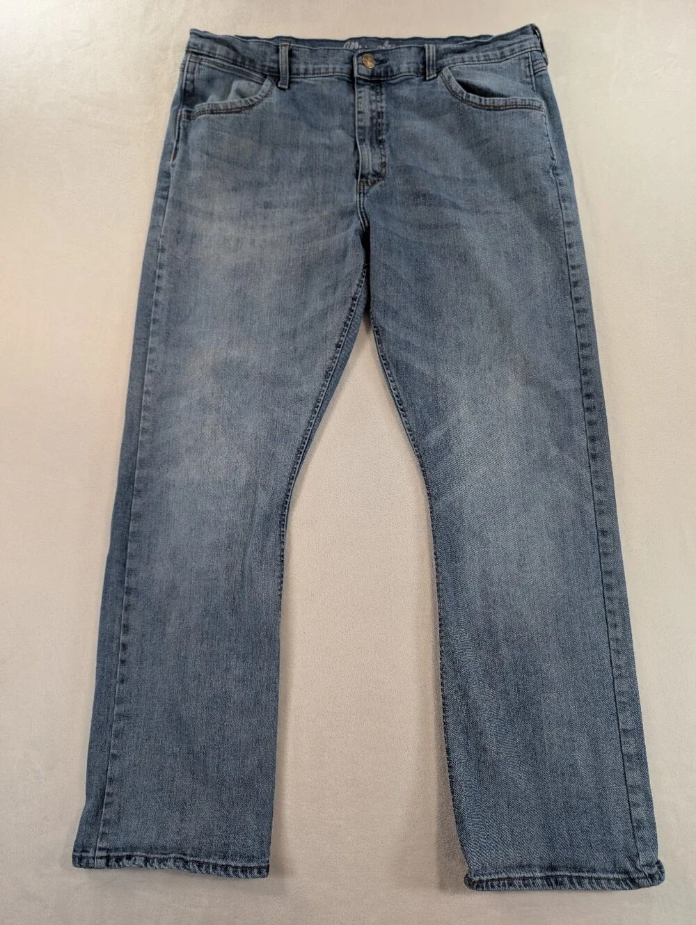 Wrangler Retro Bootcut Jeans Light Wash | W Stitching Denim | Mens 40 x 34‎